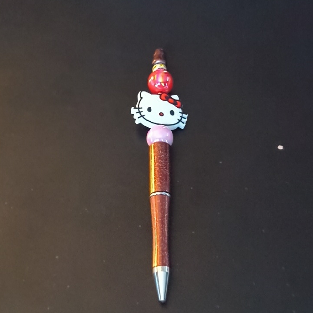 Hello Kitty Brown and Pink Pen